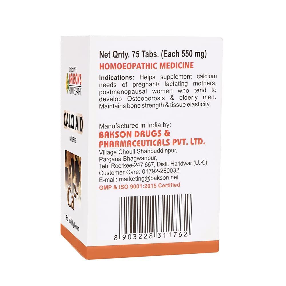 Bakson's Mig Aid Paediatric Tablet - 25gm - Pack of 2