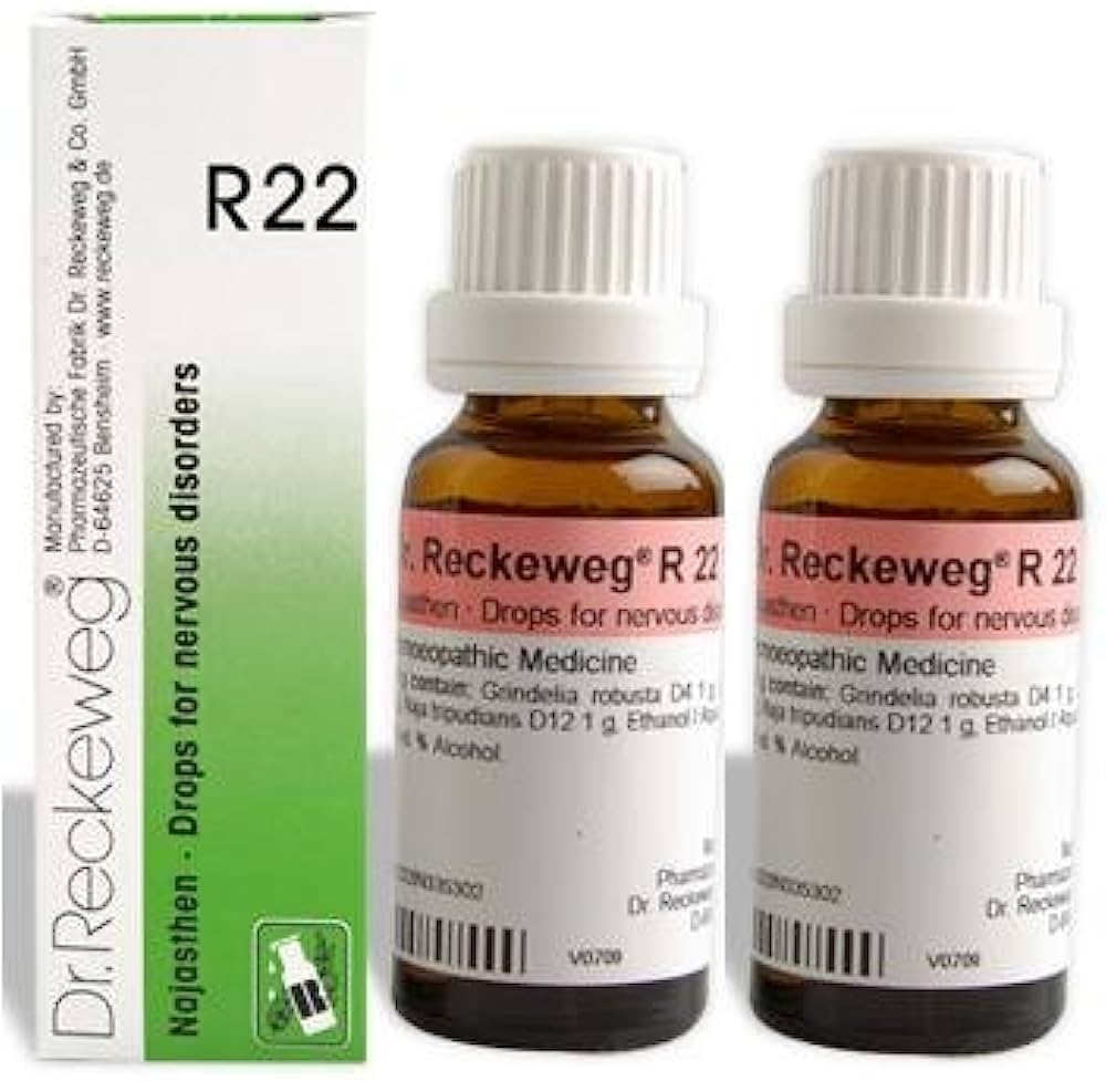 Dr. Reckeweg R22 Nervous Disorders Drop - 22ml