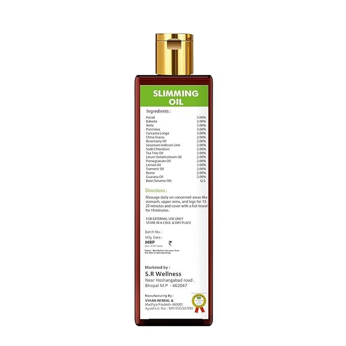 VEDAVAY Slimming Oil - Premium Skin Firming & Contouring Blend (200ml)