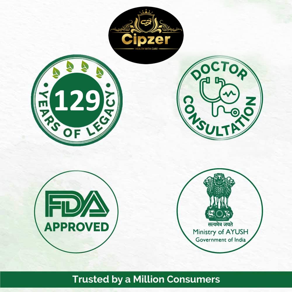 Cipzer Laooq Badam Powder - 125gm | Herbal Unani Brain Tonic for Memory, Weakness, Nerves & Energy