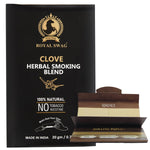 Royal Swag Clove Herbal Smoking Blend (20g) & King Size Slim Papers Combo Pack