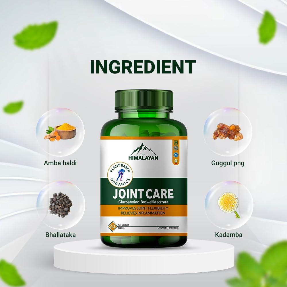 Divya Himalayan Plant Based Organics Joint Care Tablet - 60 Tablets