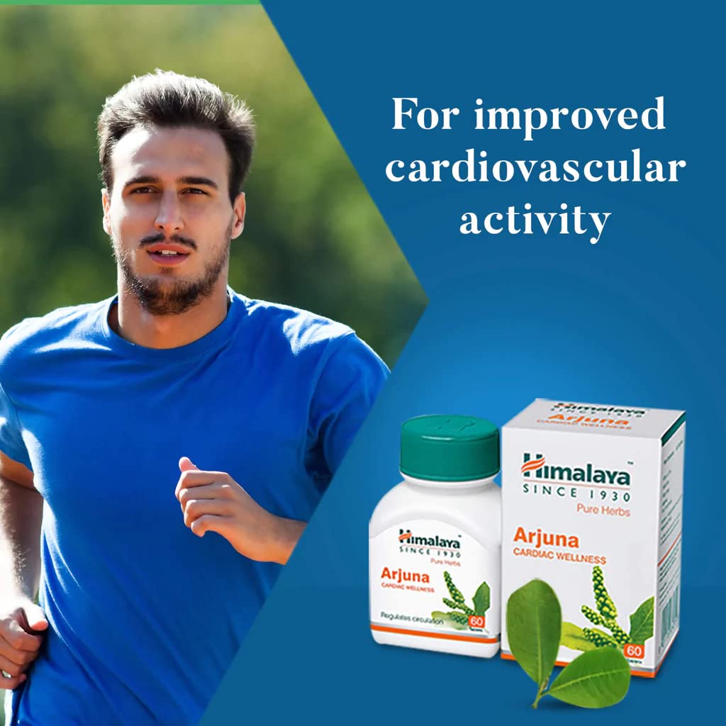 Himalaya Arjuna Tablet Cardiac Wellness - 60 Tablets