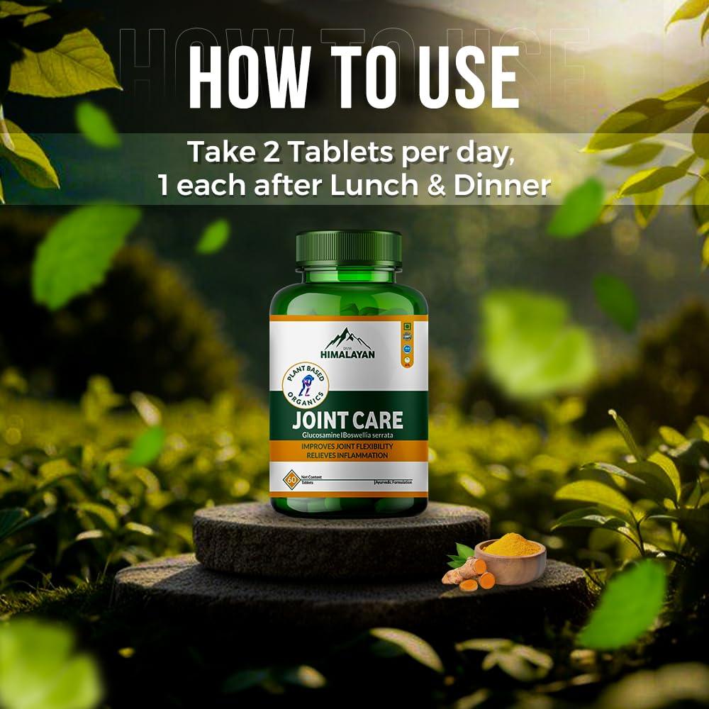 Divya Himalayan Plant Based Organics Joint Care Tablet - 60 Tablets