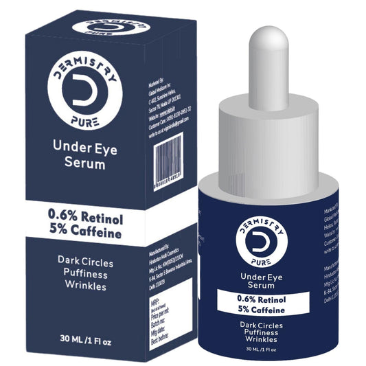 Dermistry Pure 0.6% Retinol 5% Caffieine Under Eye Serum