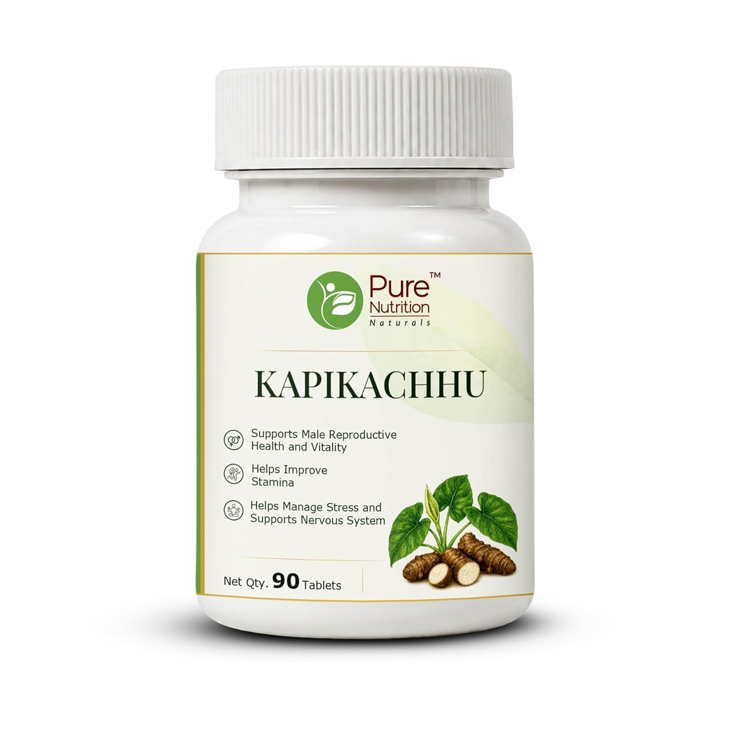 Pure Nutrition Kapikachhu Tablets (250mg | 90 Tablets)