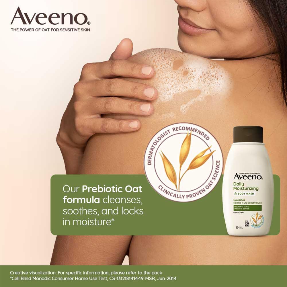 Aveeno Daily Moisturising Body Wash - 354ml
