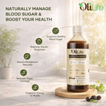 OliLife GlucoAmrit Juice 1000 ml | Ayurvedic & Herbal Diabetes Care Juice for Blood Sugar Support, Metabolic Balance & Daily Wellness