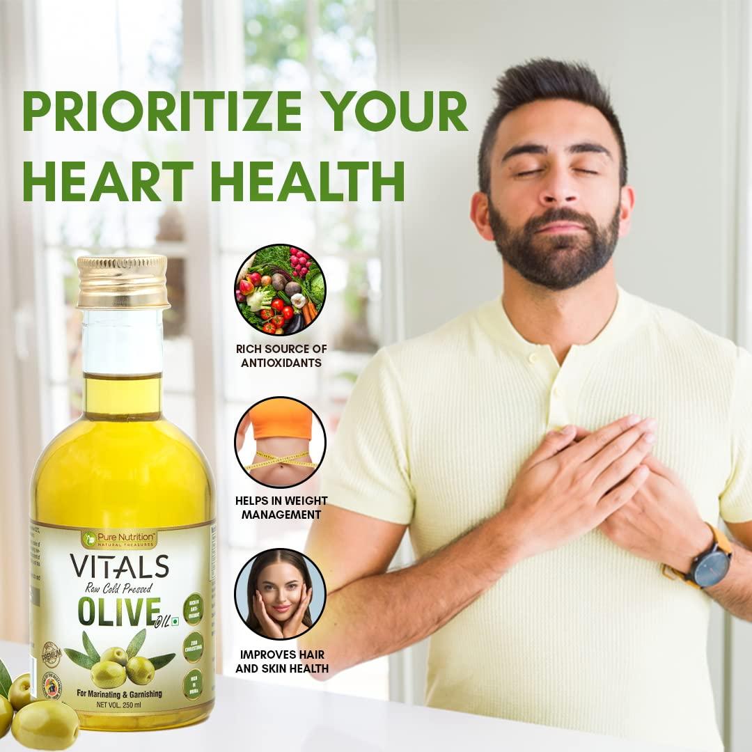 Pure Nutrition Raw Cold Pressed Virgin Olive Oil