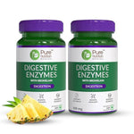 Pure Nutrition Digestive Enzymes Capsules 665mg with Bromelain - 60 Veg Capsules