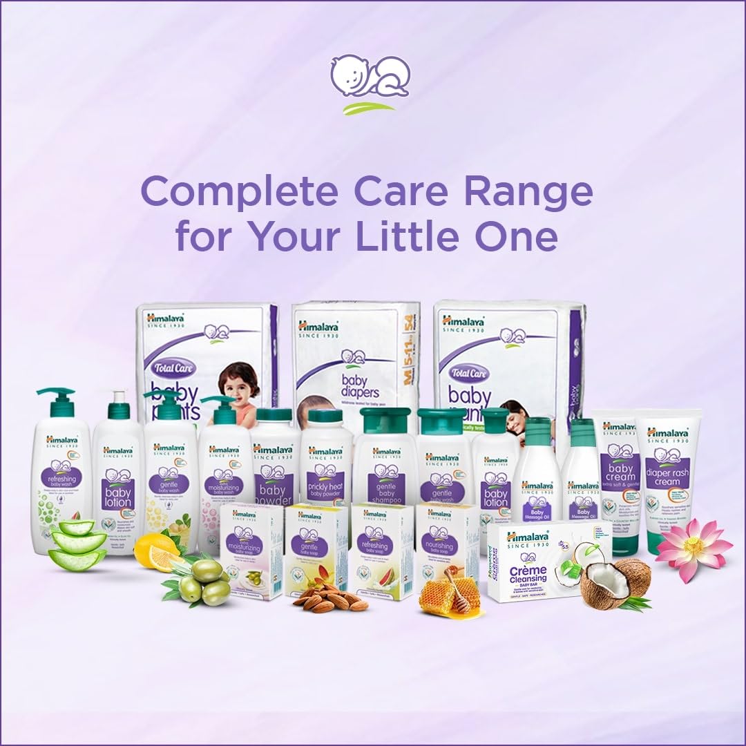 Himalaya Baby Powder | Keeps Baby's Skin Soft & Dry | Paraben-Free