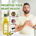 Pure Nutrition Virgin Olive Oil 500ml PET Bottle | Premium Cold Pressed Cooking Oil