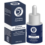 Dermistry Pure 2% Retinol 2% Hyaluronic Acid Anti Aging Face Serum