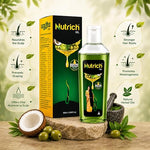 Ayulabs Nutrich Oil | For Hair Fall, Premature Greying & Scalp Care | 180 ml