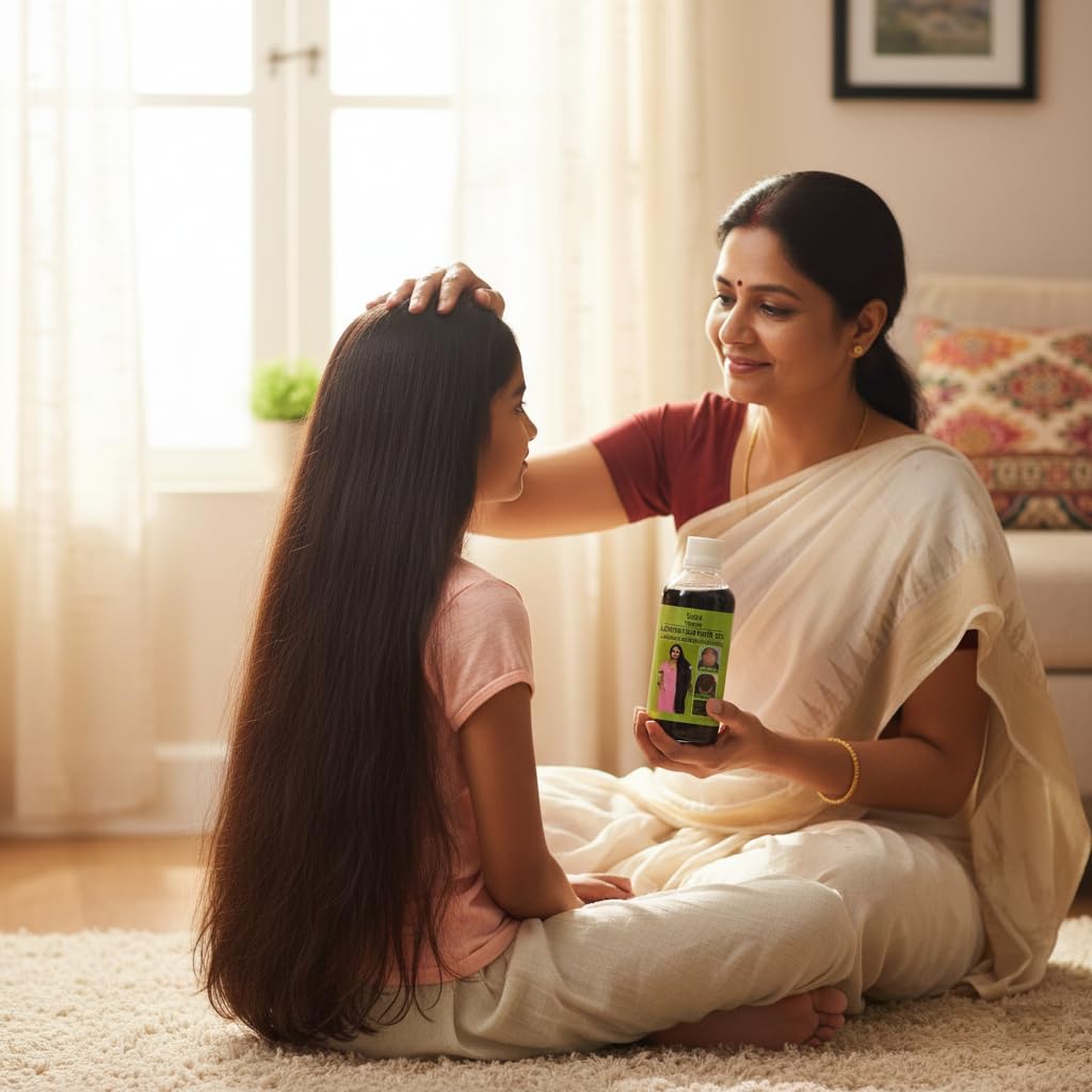 Original AADIWASHI Herbal Hair Oil - Advanced Nourishing Formula for Healthy Scalp, 125ml