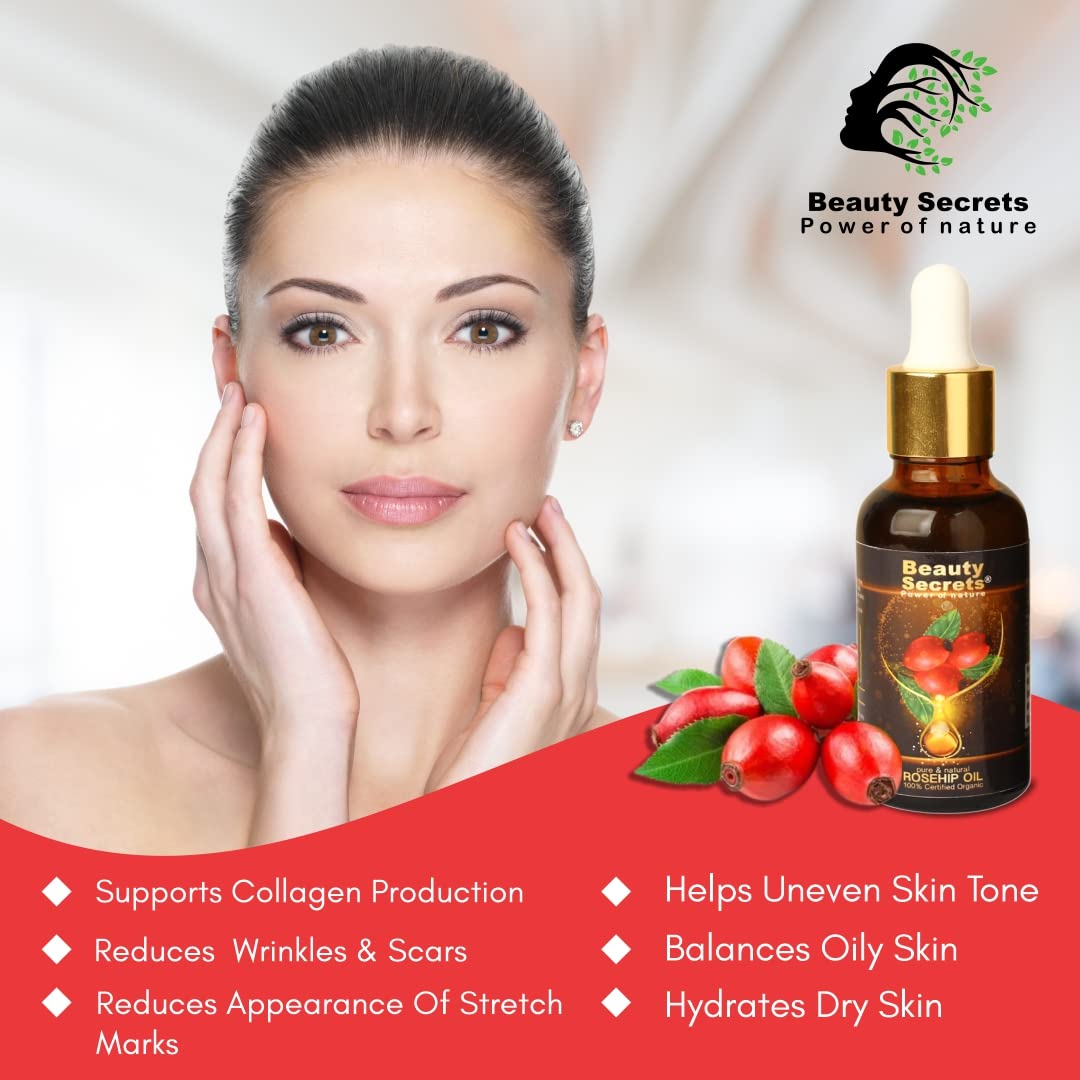 Beauty Secrets Rosehip Oil - 30ml
