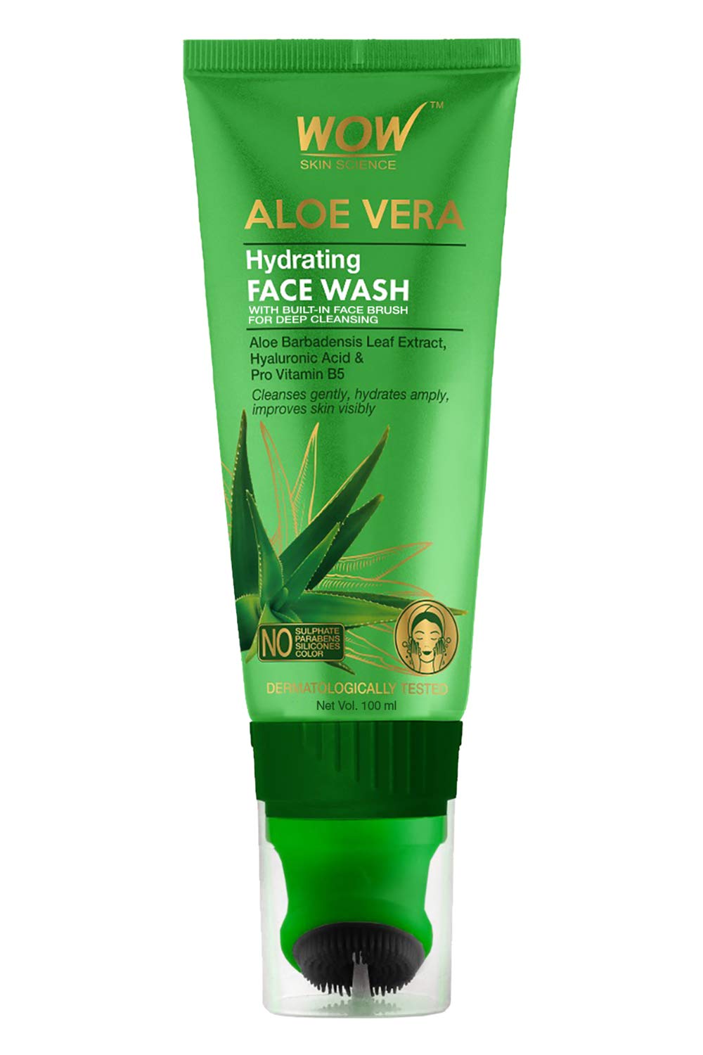 WOW Skin Science Aloe Vera Hydrating Face Wash - 100ml