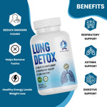 Royal Swag Lung Detox Capsules - Natural Tar Cleanse for Smokers & Non-Smokers (60 Count)