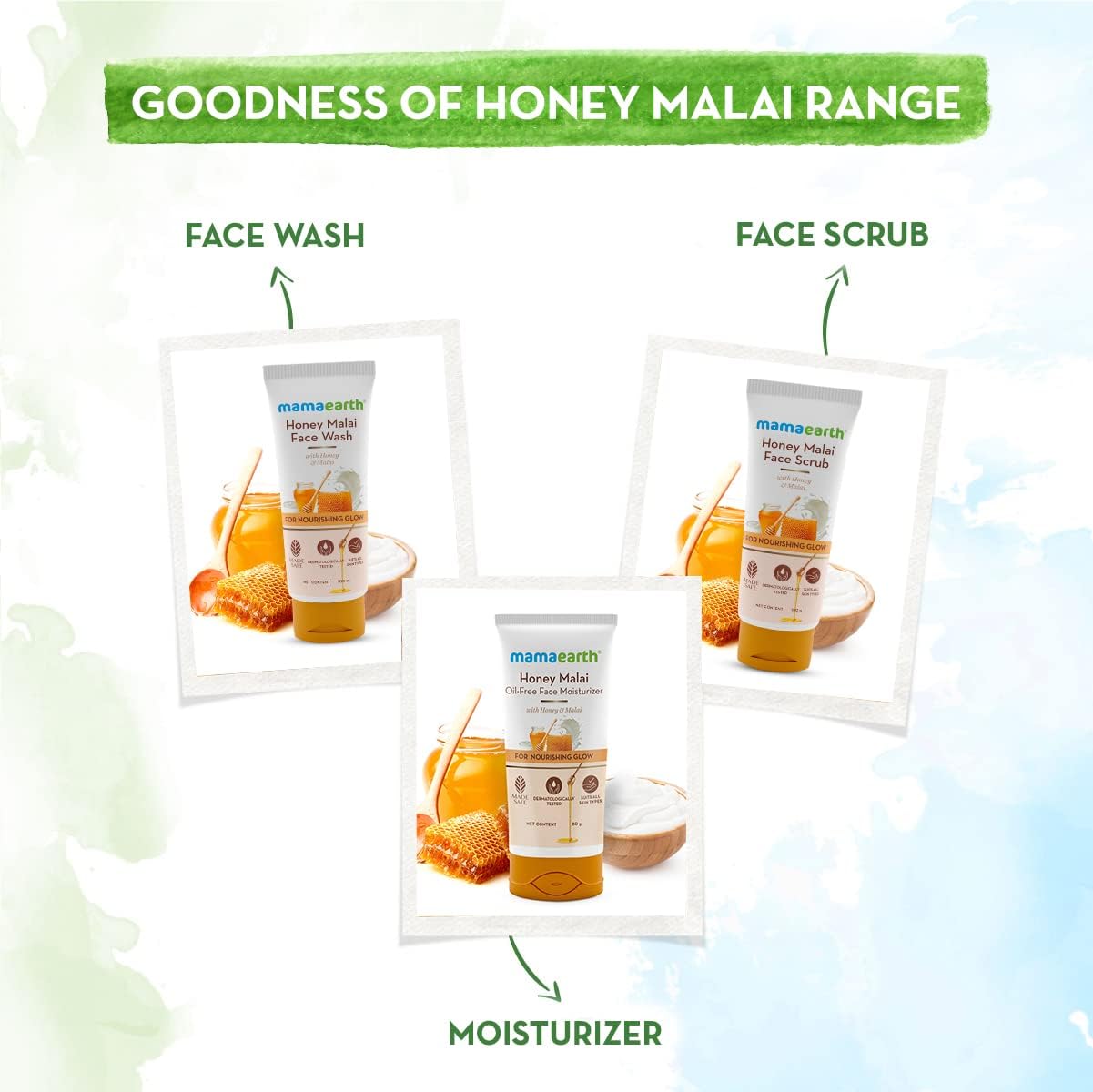 Mamaearth Honey Malai Face Wash - 100ml