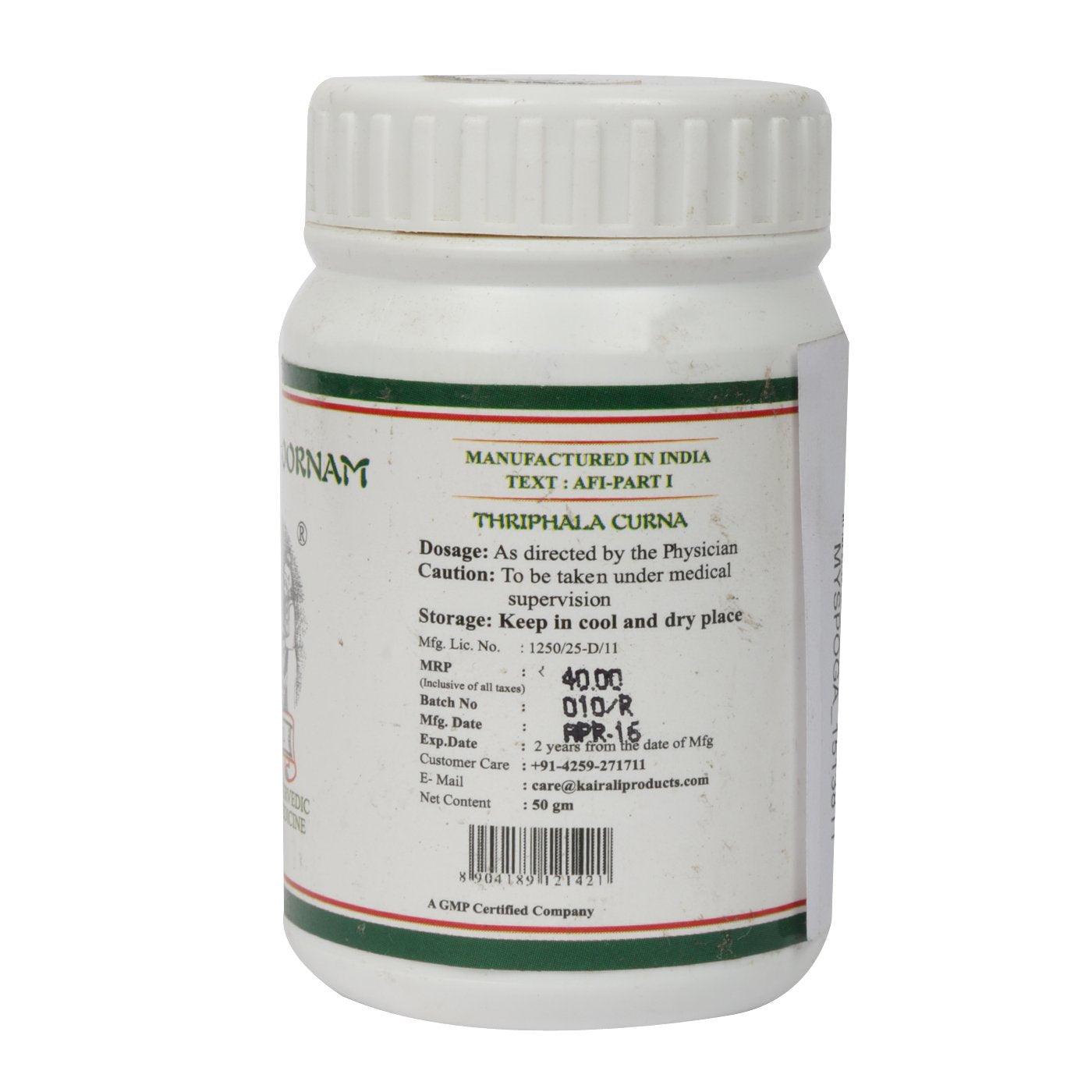 Kairali Thriphaladi Choornam - 1000gms
