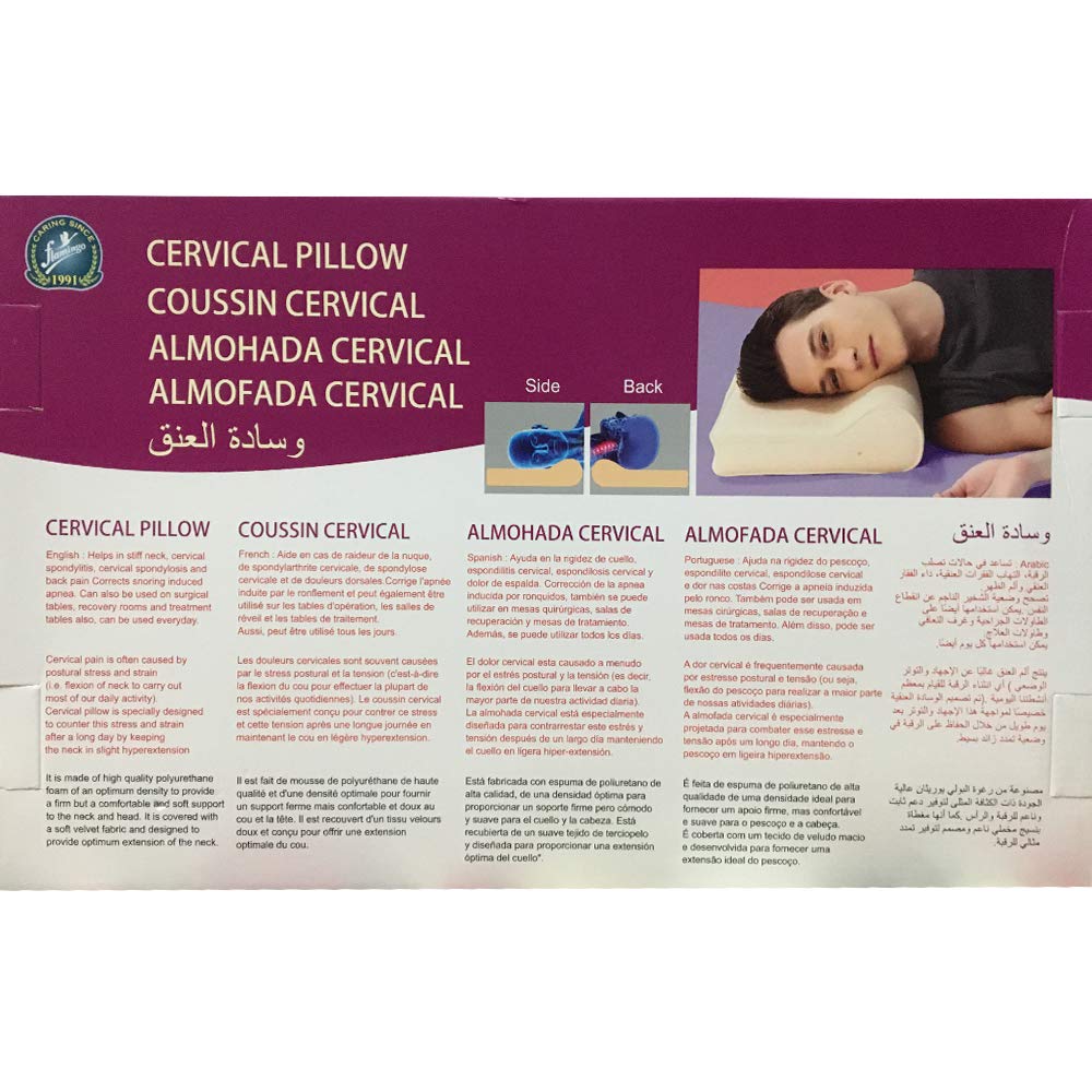 Flamingo Cervical Pillow