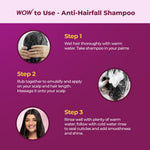 Wow Skin Science Red Onion Black Seed Oil Shampoo - 500ml