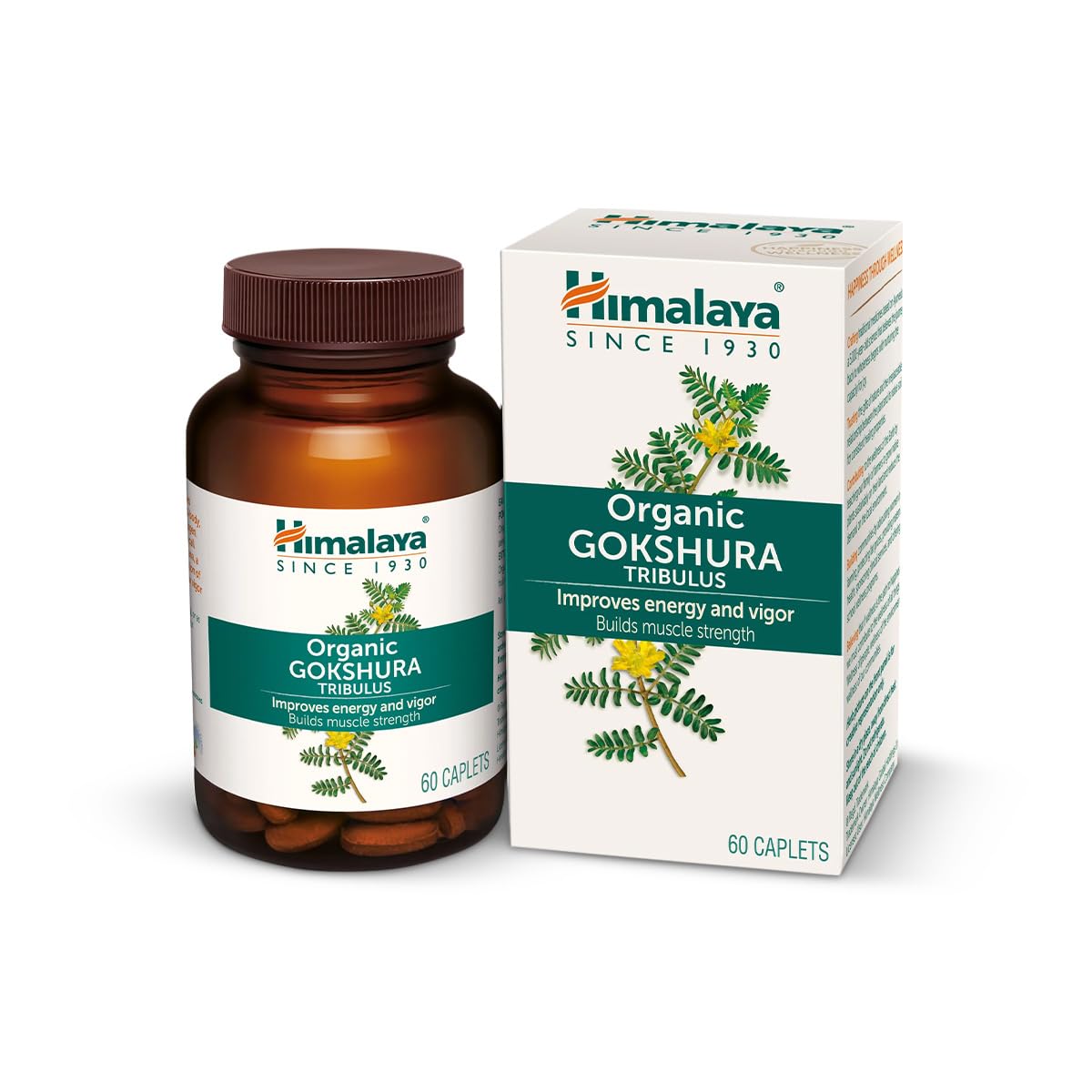 Himalaya Organic Gokshura Caplet - 60 Caplets