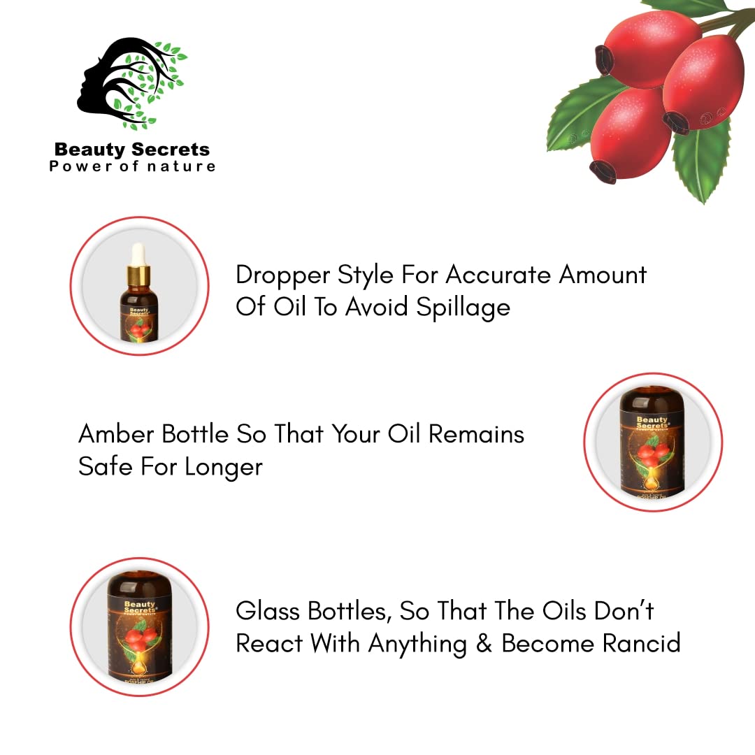 Beauty Secrets Rosehip Oil - 30ml