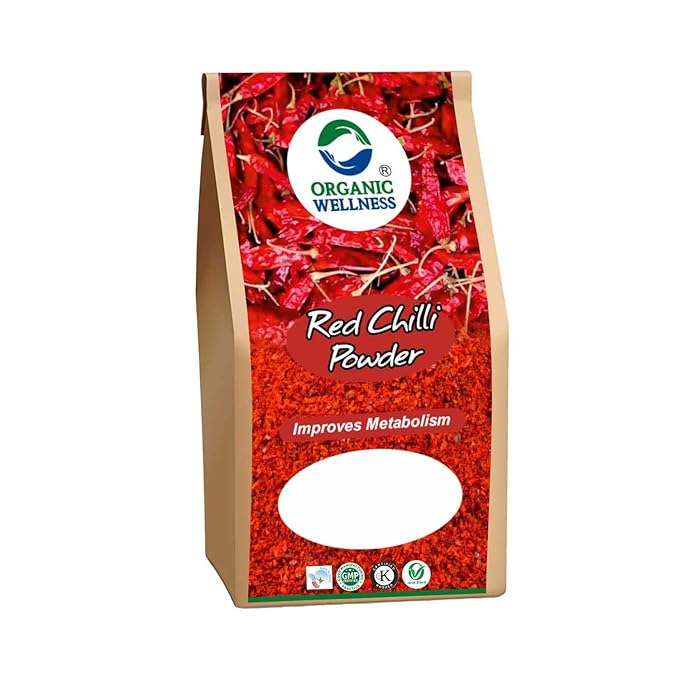 Organic Wellness Red Chilli powder 100 Gram