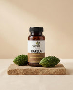 Vedia Karela (Bitter Melon) Capsules | Natural Blood Sugar Balance & Daily Metabolism Support Supplement (60 Capsules)
