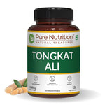 Pure Nutrition Organic Tongkat Ali Capsules - 1000mg - 120 Veg Capsules