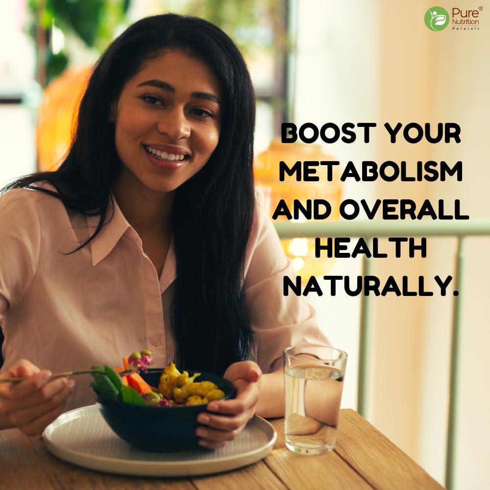 Pure Nutrition Vitamin B-Complex Tablets - 100% RDA for B Vitamins with B1, B2, B3, B5, B6, & B9| Boost immunity & support hair growth - 60 Veg Capsules