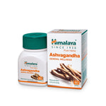 Himalaya Ashvagandha Tablet | Stress Relief Supplement | Rejuvenates Mind & Body - 60 Tablet