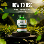 Divya Himalayan Vitamin D3 + K2 MK7 Tablet - 60 Tablets