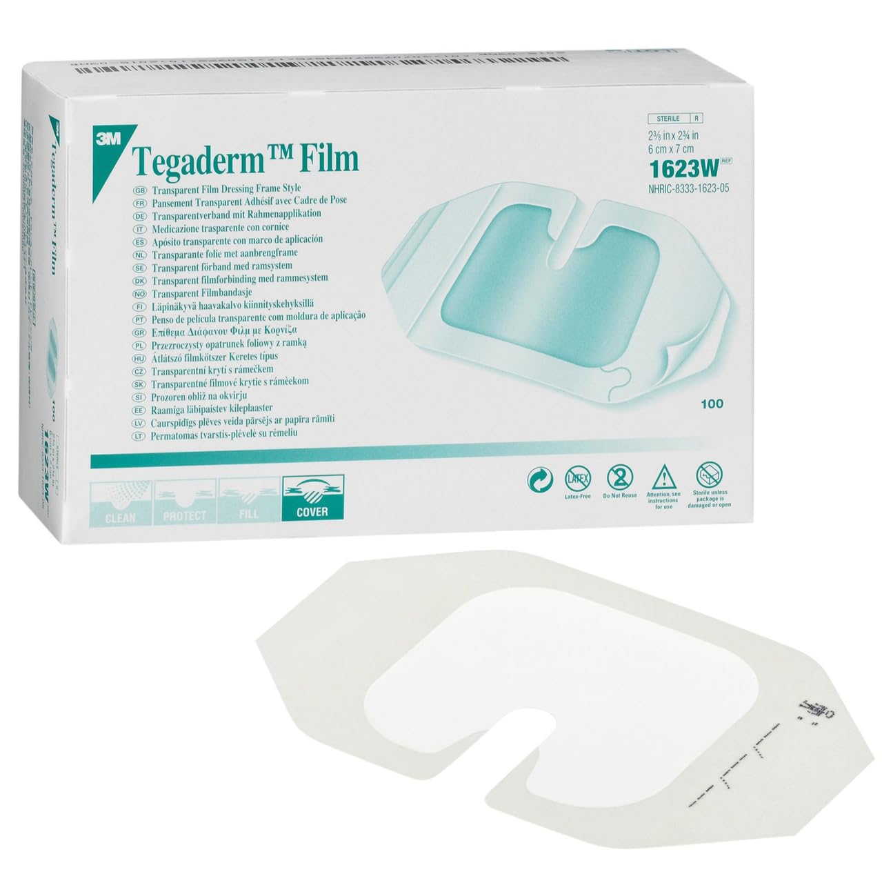 3M Tegaderm 1623W 5 X 5.7CM