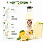 Baramasa Harvest Lemon Squash (500ml) | Refreshing Himalayan Citrus Drink | Rich in Vitamin C & Hydration Support