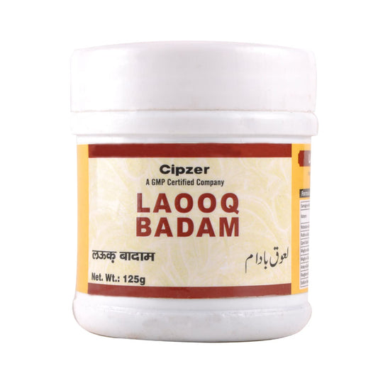 Cipzer Laooq Badam Powder - 125gm | Herbal Unani Brain Tonic for Memory, Weakness, Nerves & Energy