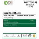 Pure Nutrition Shatavari Tablets - 60 Veg Tablets