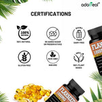 Adorreal Flaxseed Oil Softgels (30 Softgels) | Plant-Based Omega 3-6-9 for Heart Health, Joint Comfort & Skin Radiance