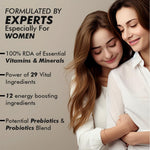 Vitaminnica Multivitamins for Women - Comprehensive Daily Formula with 29 Vital Nutrients, 60 Tablets