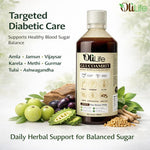 OliLife GlucoAmrit Juice 1000 ml | Ayurvedic & Herbal Diabetes Care Juice for Blood Sugar Support, Metabolic Balance & Daily Wellness