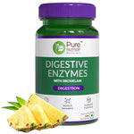 Pure Nutrition Digestive Enzymes Capsules 665mg with Bromelain - 60 Veg Capsules