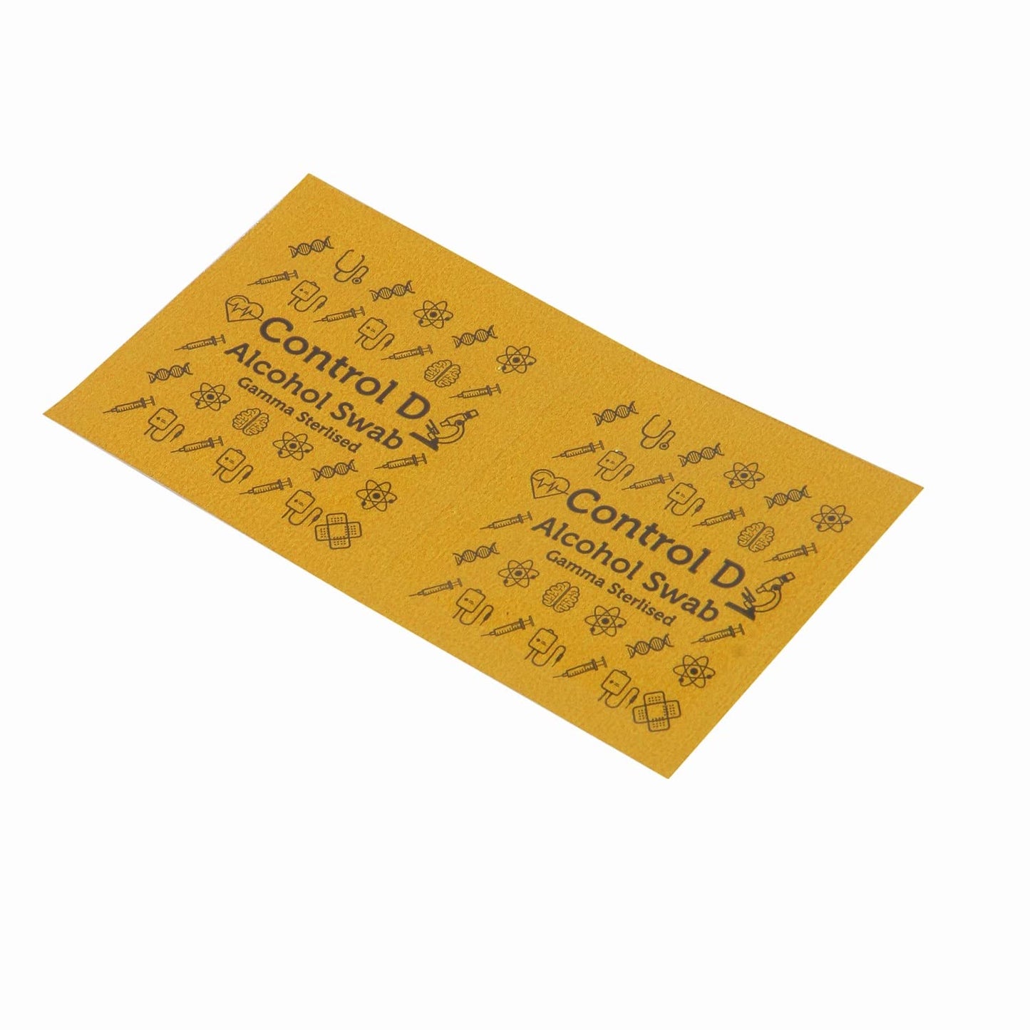 Control D Alcohol Swabs Antiseptic Prep Wipes Pads - 100 Sterile