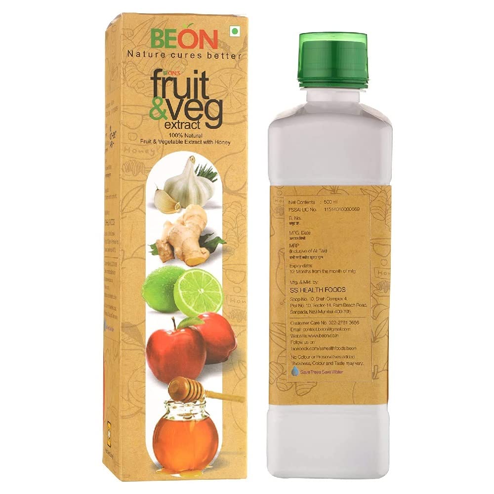 BEON Fruit & Veg Extract With Honey (500ml)
