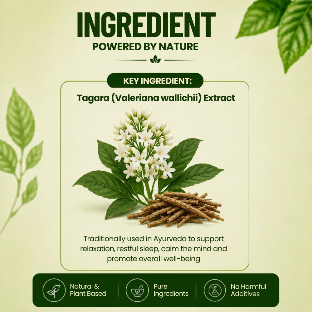 Pure Nutrition Tagara Tablets (250mg | 90 Tablets)