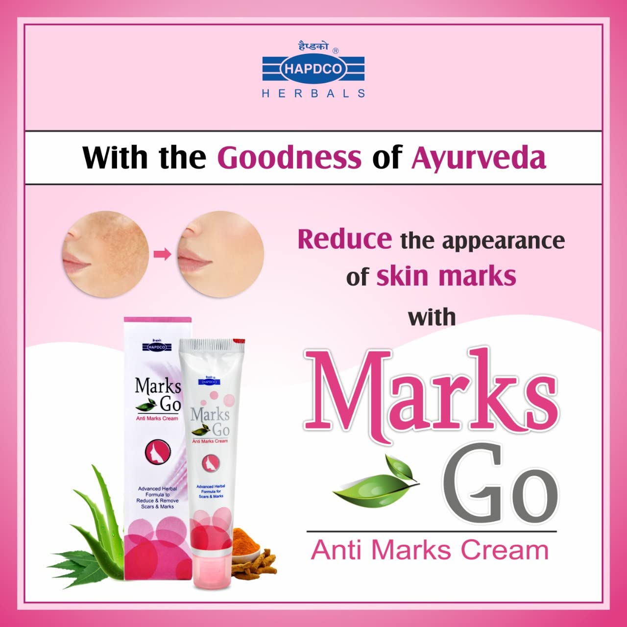 Hapdco Marks Go Cream - 25ml