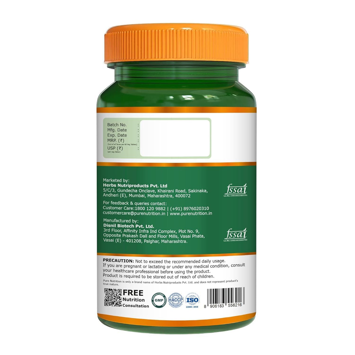 Pure Nutrition Women’s Multivitamin 50+ 60 Tablets | Daily Vitamins & Minerals for Women