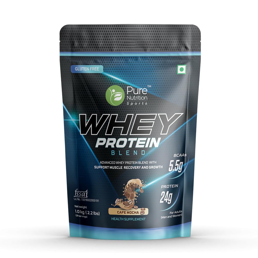 Pure Nutrition Whey Protein Blend Cafe Mocha - 1kg