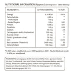 Pure Nutrition Papaya Fruit & Leaf Extract 120 Tablets | Herbal Wellness & Antioxidant Support
