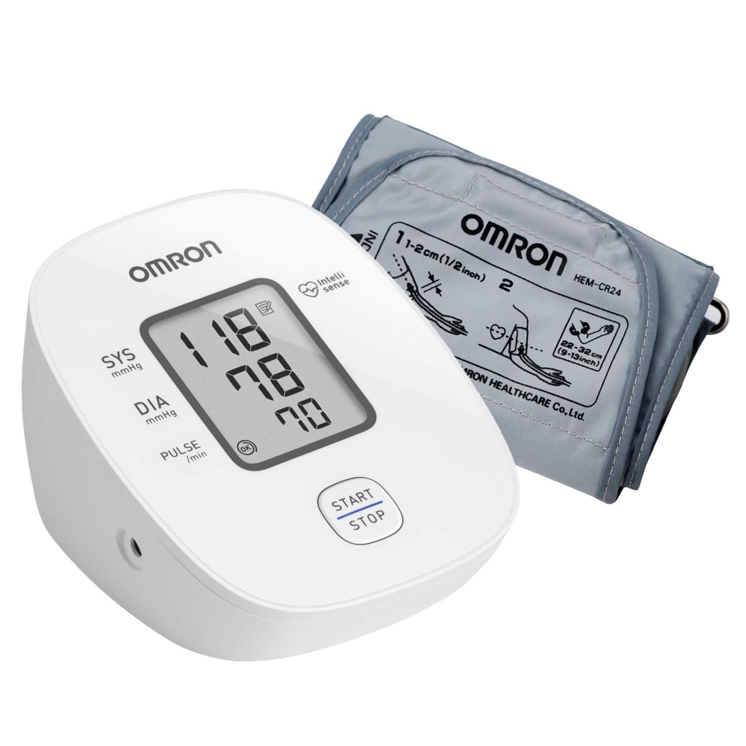 Omron HEM 7121J Blood Pressure Monitor (White)